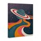 Stupell Industries Retro Space Planet Canvas Wall Art Design by Nataly White
